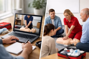 Blended Learning vs Classroom First Aid