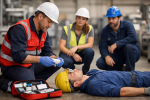 First Aid Training For Factory Staff 1 First Aid Training for Factory Staff